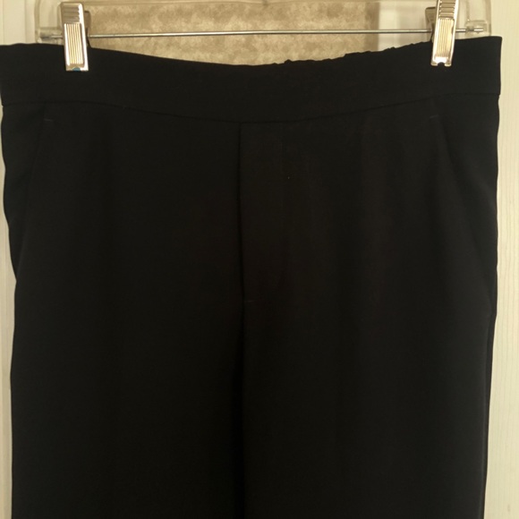 Vince Black Dress High Waisted Cropped Trousers Size S - Picture 5 of 10